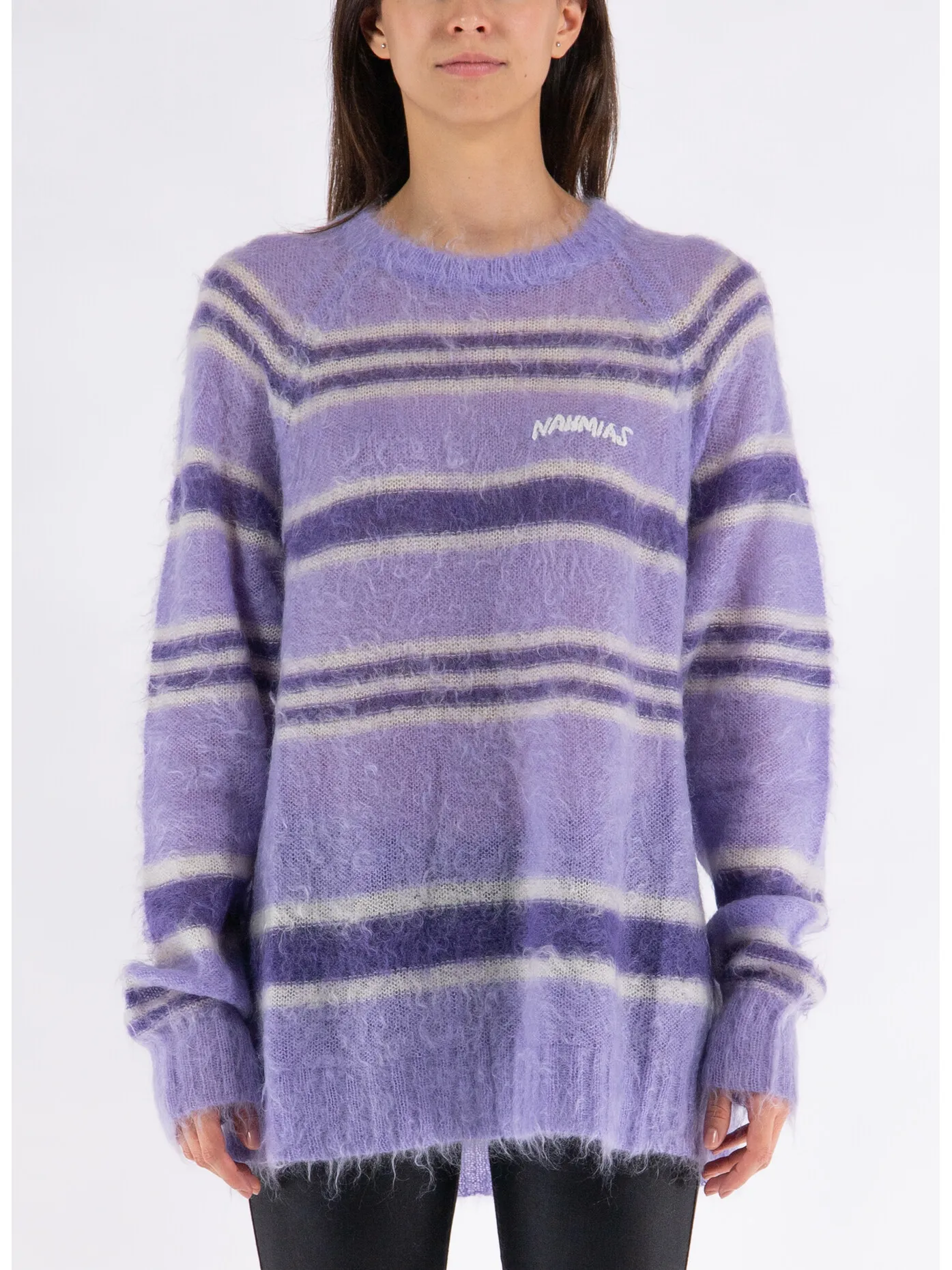    -NAHMIAS    -MAGLIONE A RIGHE-