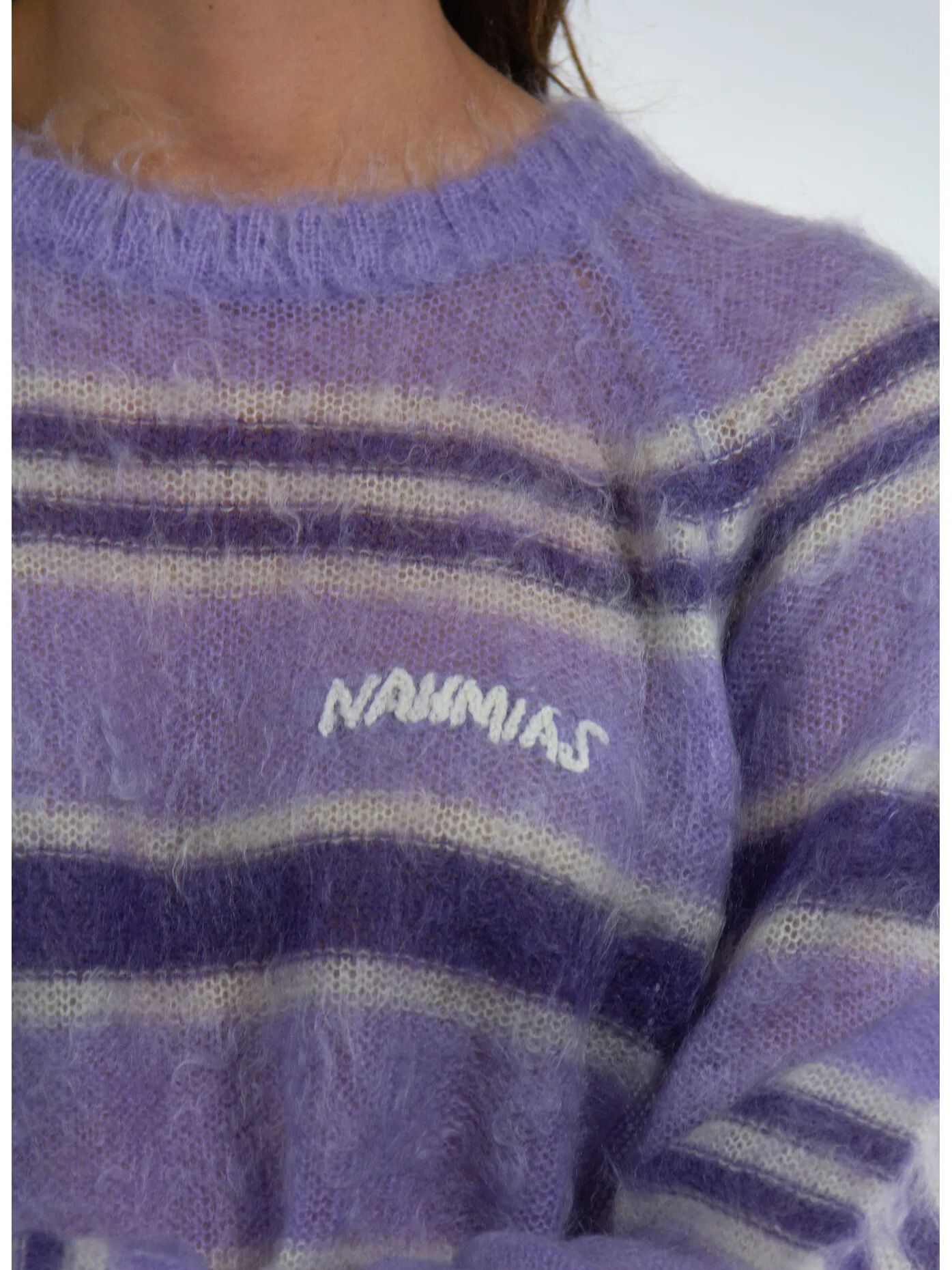     -NAHMIAS    -MAGLIONE A RIGHE-