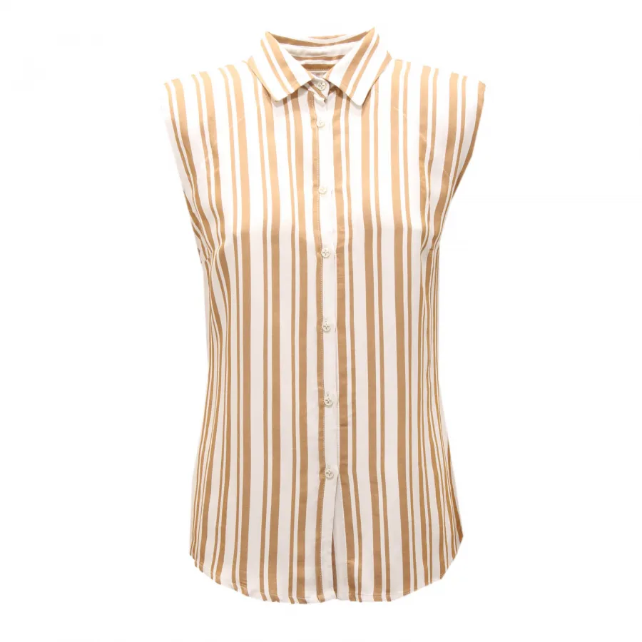 5281AN camicia donna BREBIS NOIR woman sleeveless shirt