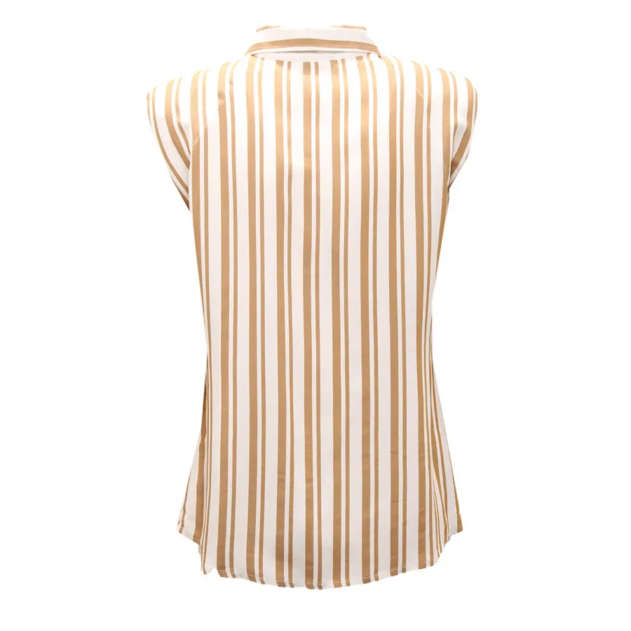 5281AN camicia donna BREBIS NOIR woman sleeveless shirt