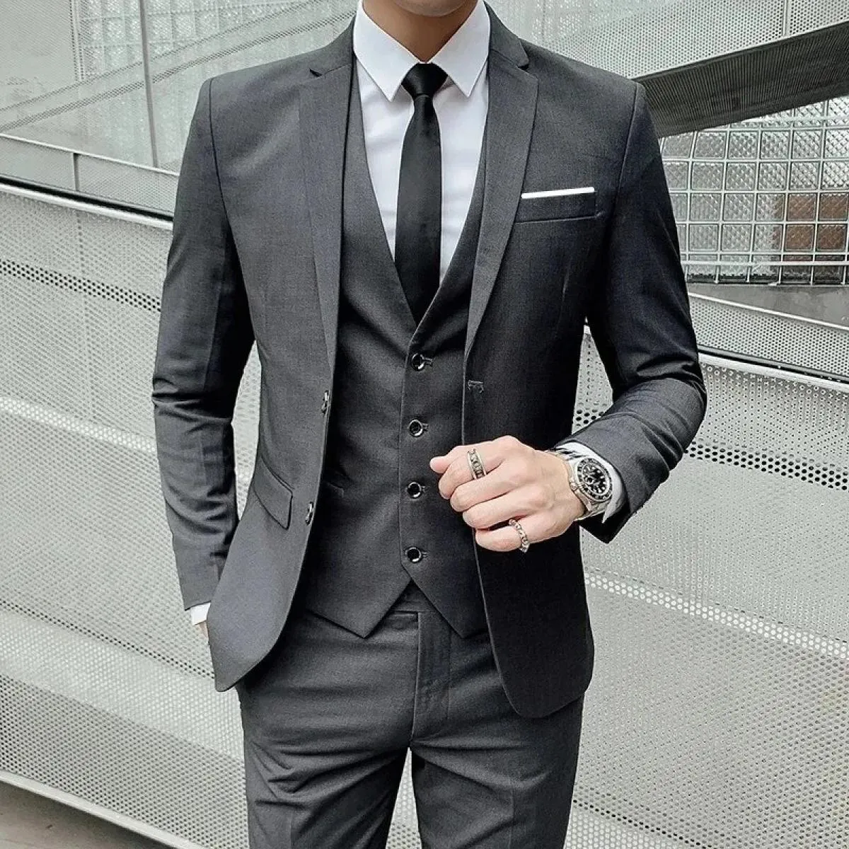 Abito alla moda Abito casual da lavoro Abito Cappotto Pantaloni Abbigliamento da lavoro Abiti Tute
