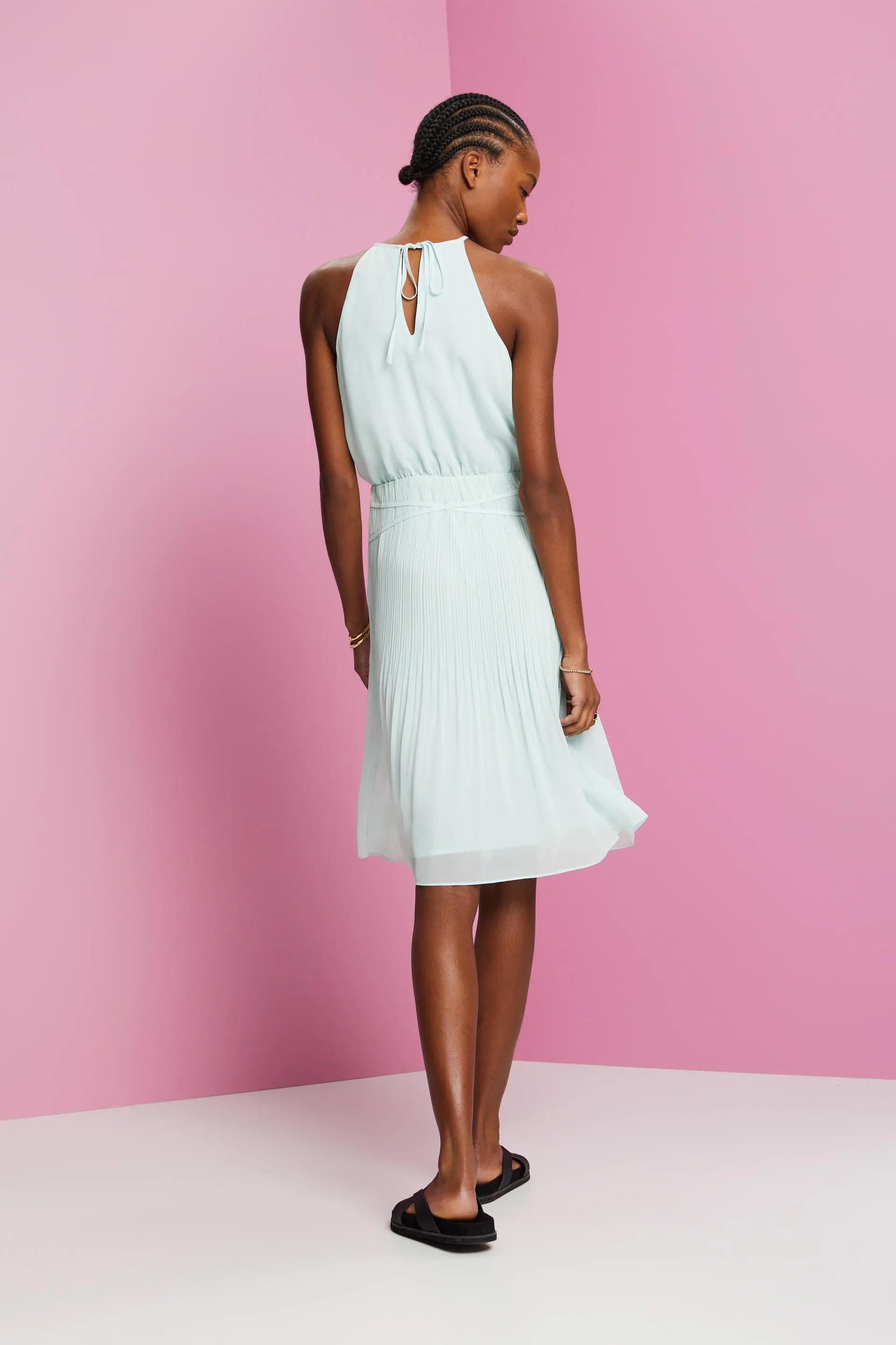 Abito in chiffon riciclato