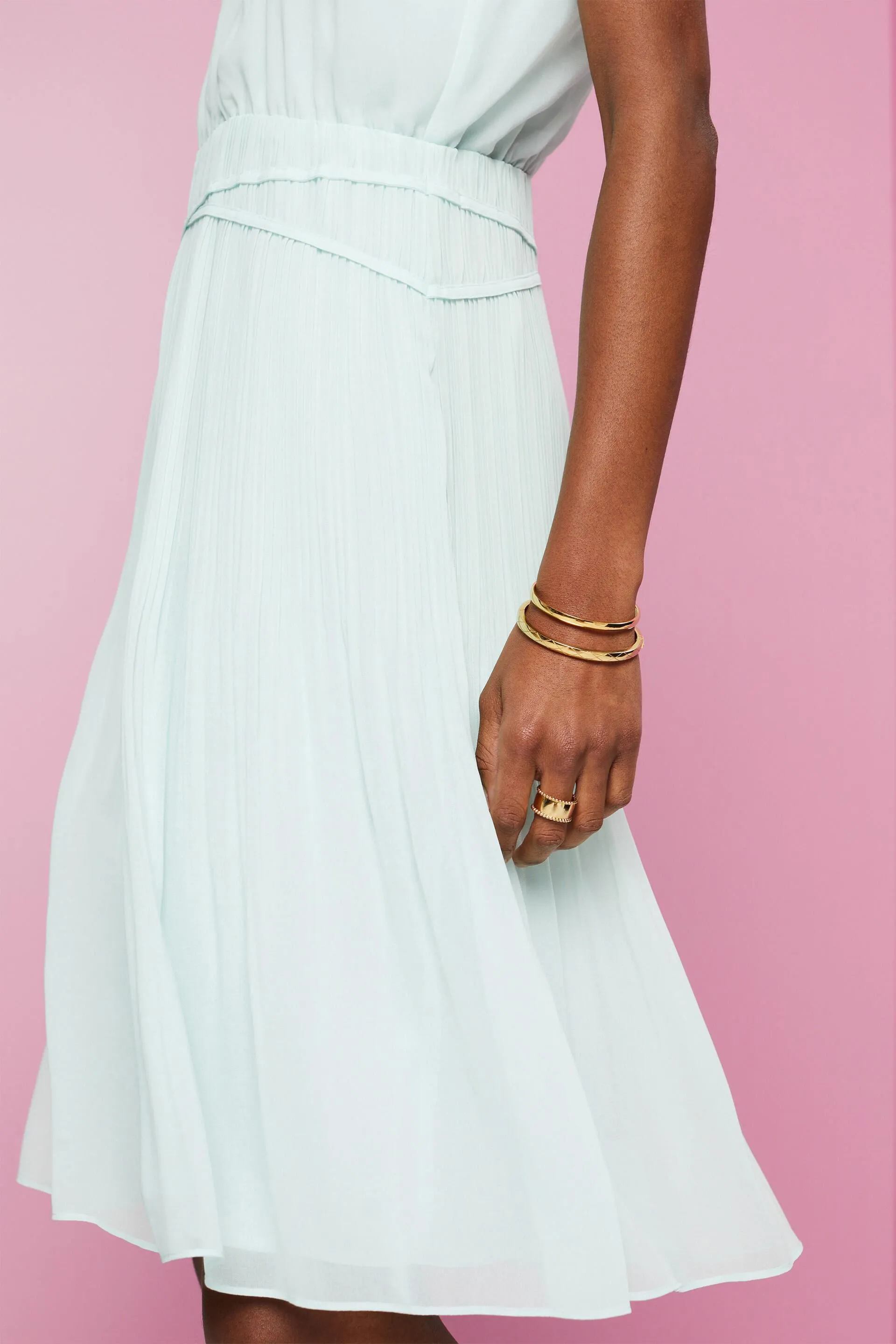 Abito in chiffon riciclato