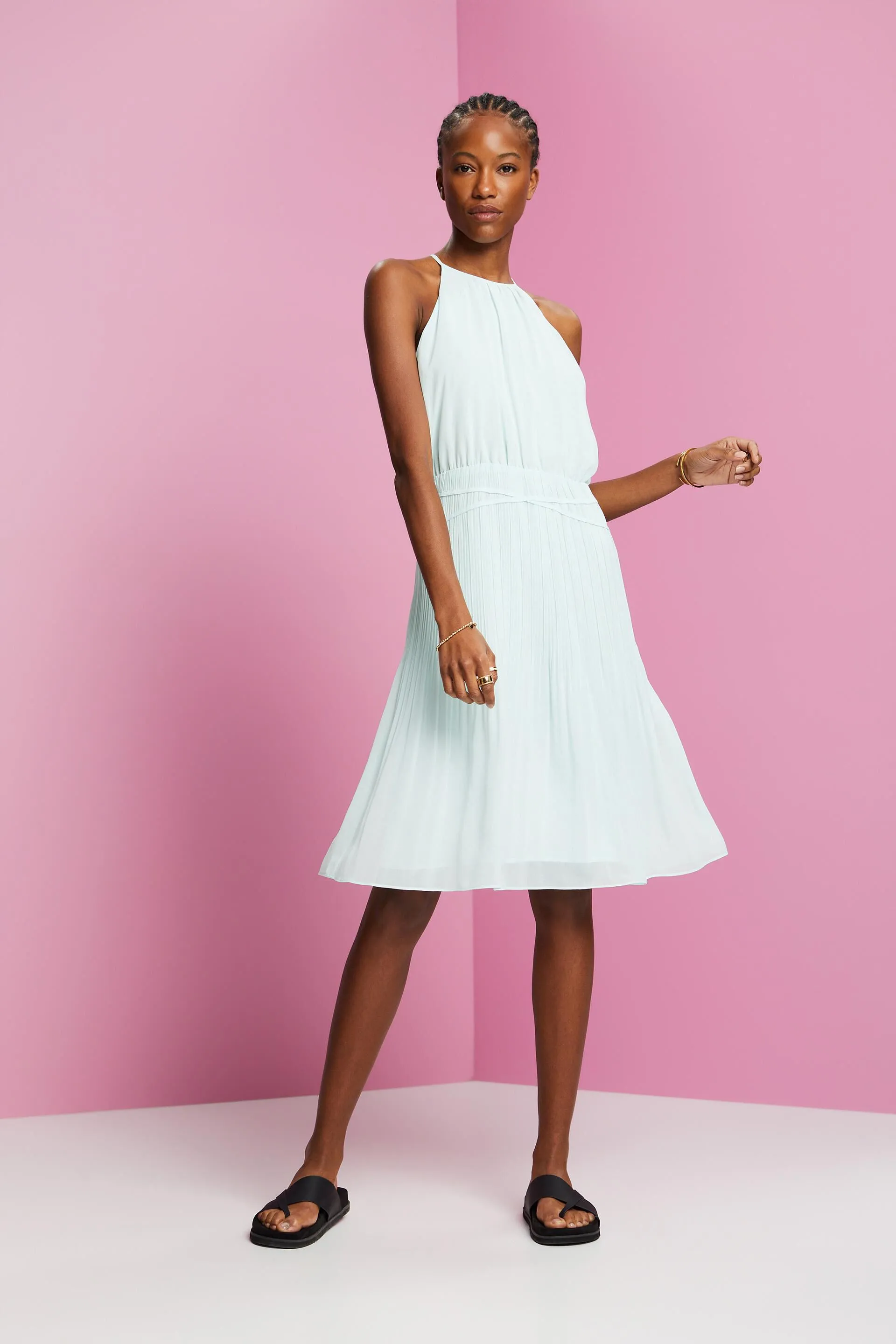 Abito in chiffon riciclato