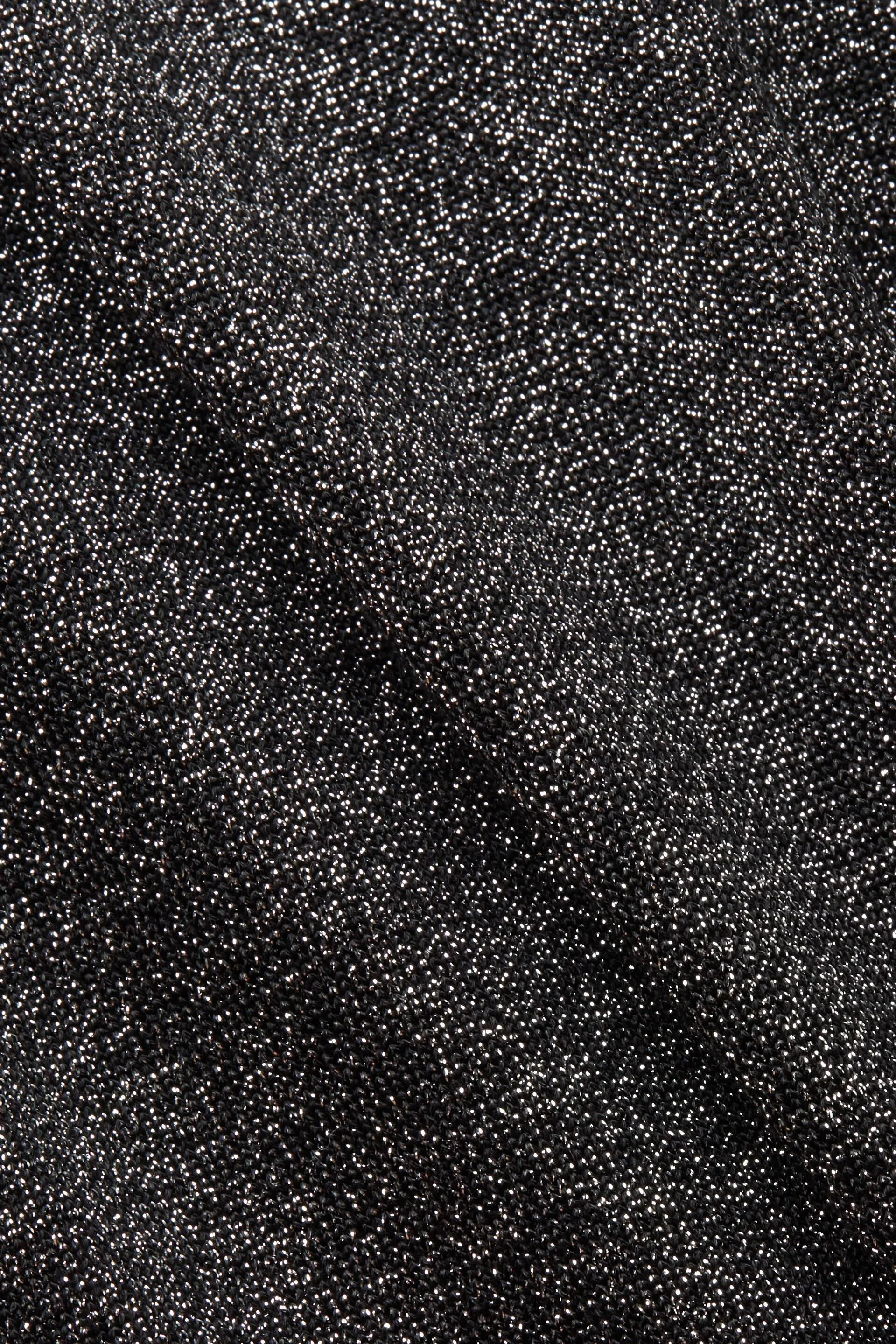 Abito mini a maglia con glitter, LENZING™ ECOVERO™