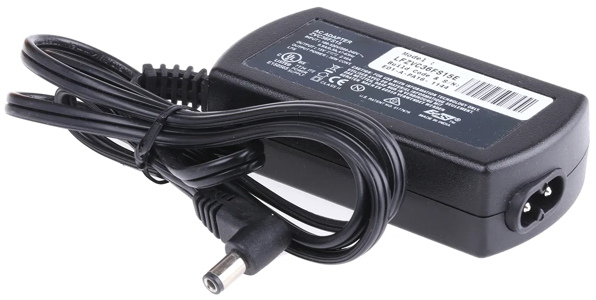 Adattatore AC/DC EOS 15V cc, 2.4A