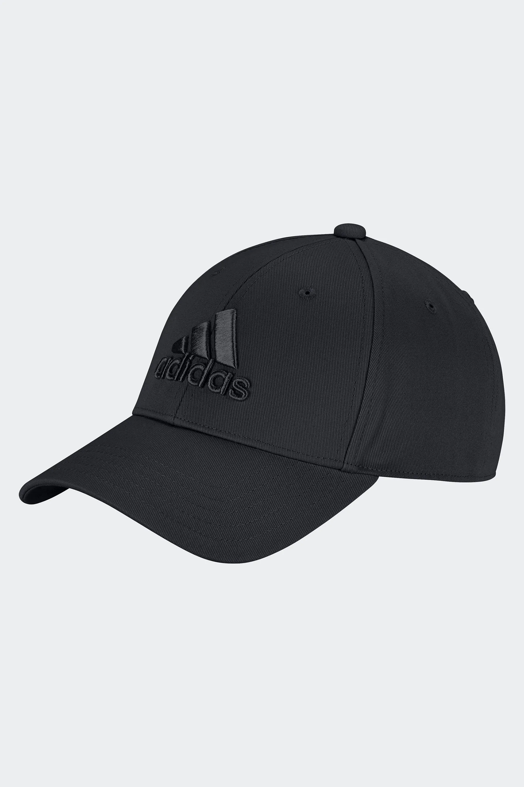adidas - Cappellino da baseball con logo grande tono su tono