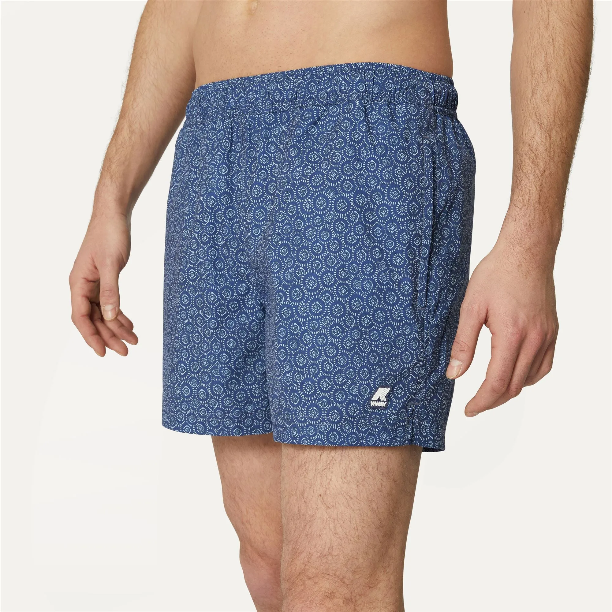 AIRY GRAPHIC INDIGO CIRCLES S