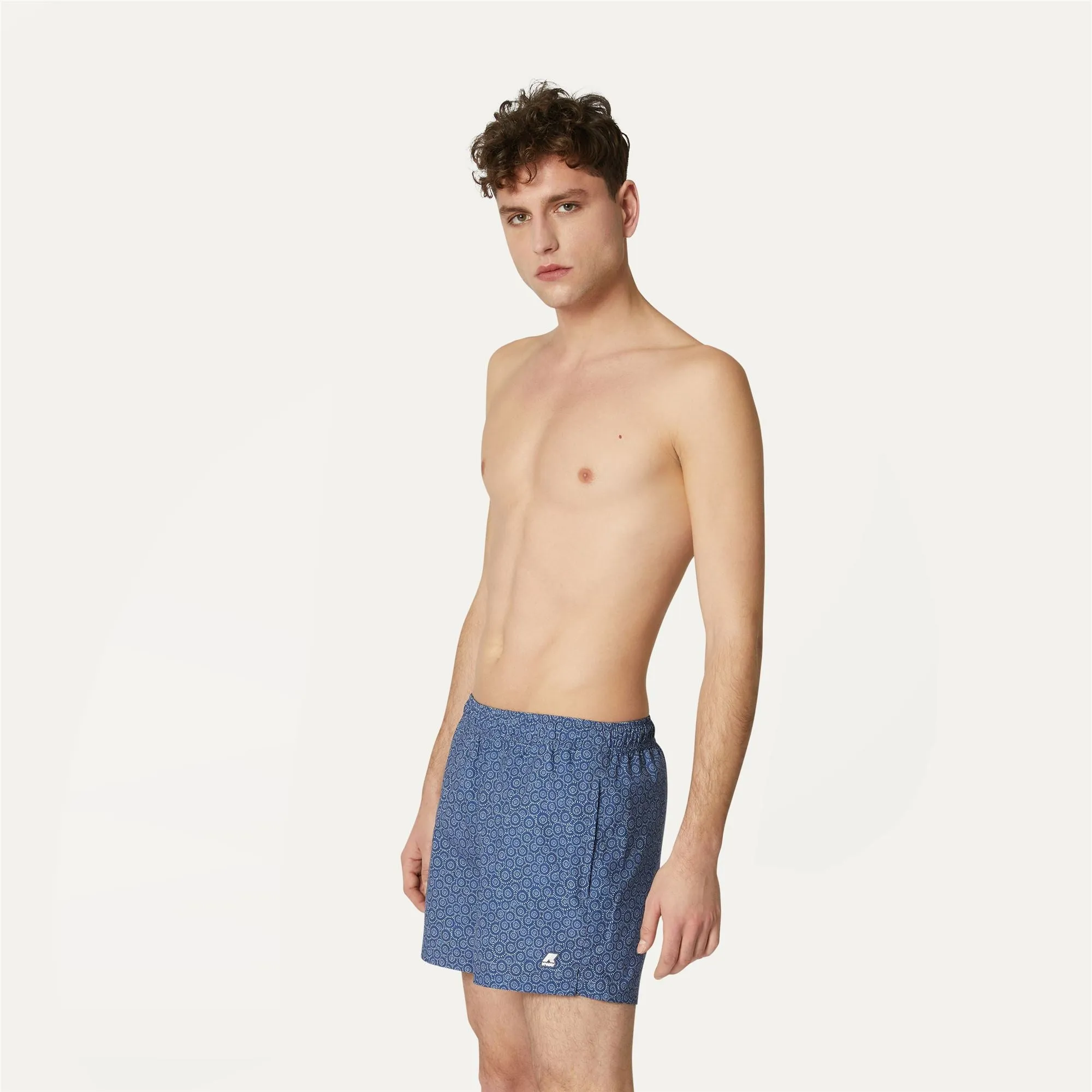 AIRY GRAPHIC INDIGO CIRCLES S