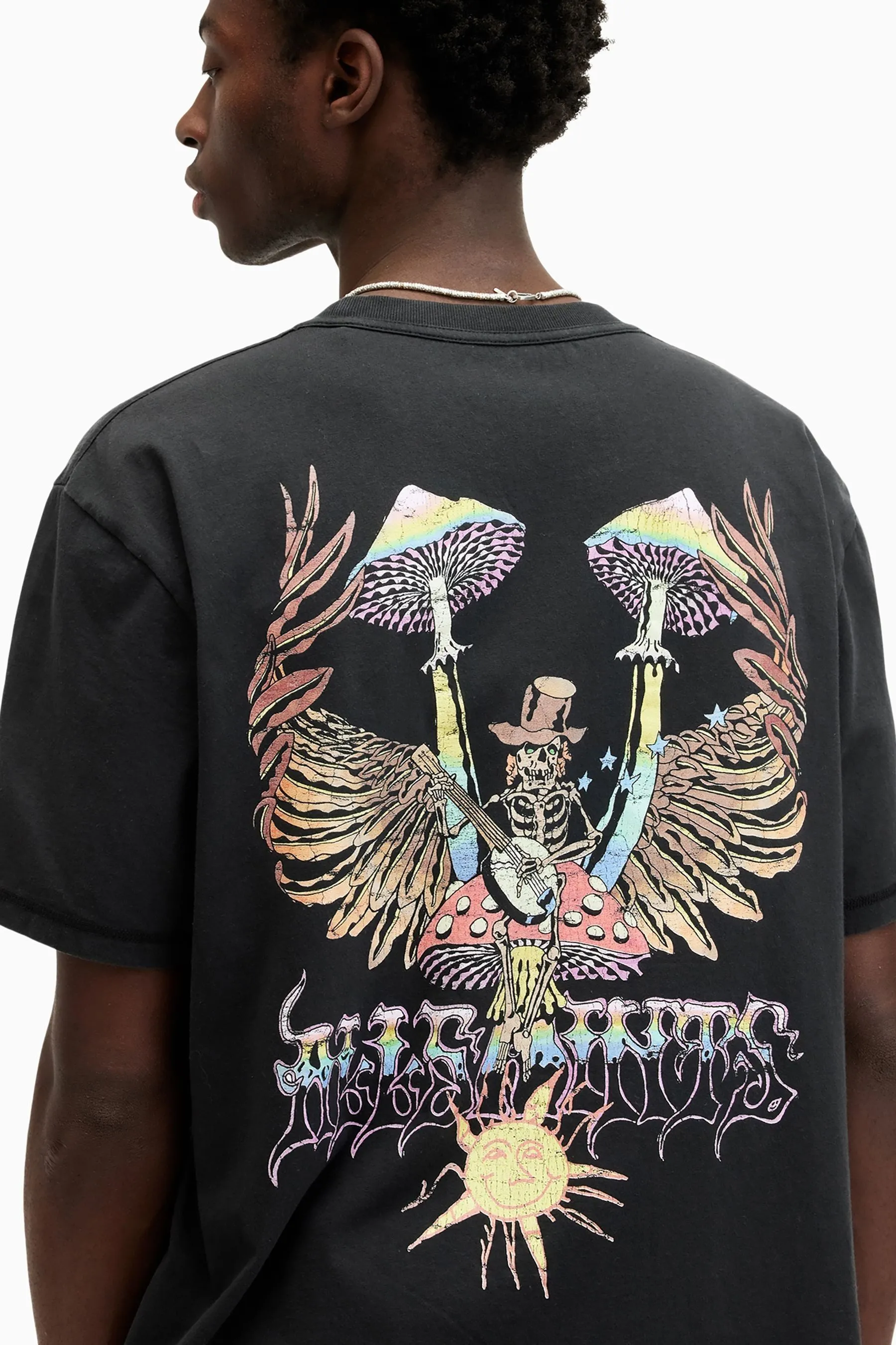 AllSaints - Strummer - T-shirt girocollo a maniche corte