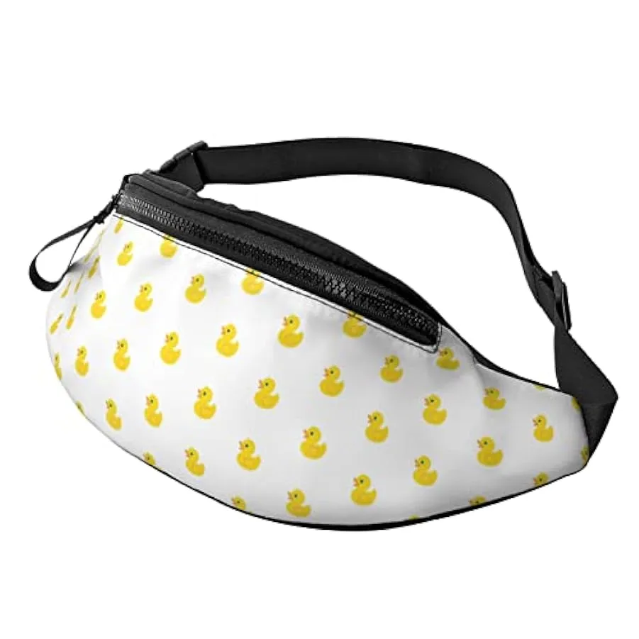 Anatra di gomma gialla marsupio unisex marsupio marsupio marsupio marsupio con cinturino regolabile marsupio da trekking per via