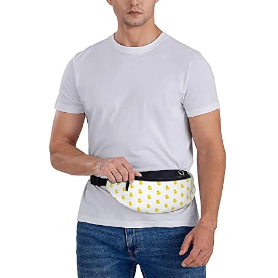 Anatra di gomma gialla marsupio unisex marsupio marsupio marsupio marsupio con cinturino regolabile marsupio da trekking per via