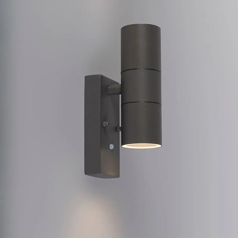 Applique per esterno DUO LUX grigio scuro