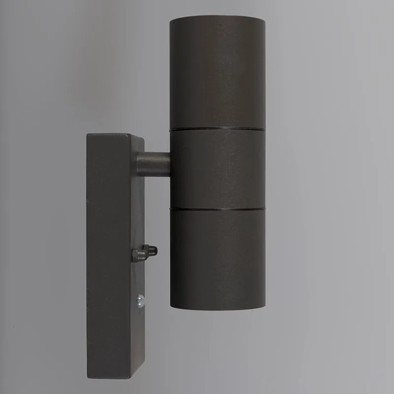 Applique per esterno DUO LUX grigio scuro