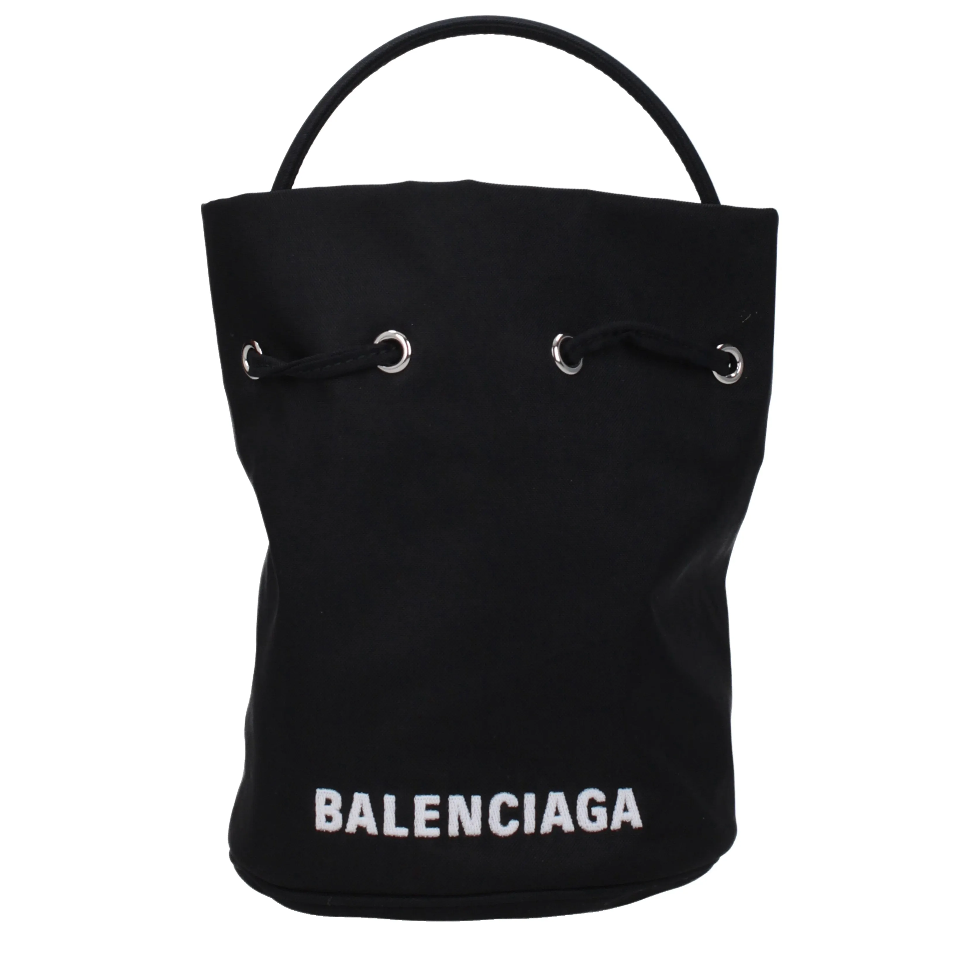 Balenciaga Borse a Mano Donna Tessuto Nero