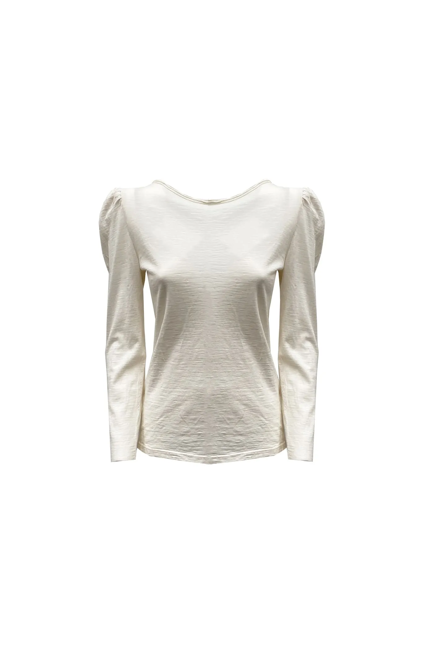 BASIC BOAT NECK T-SHIRT