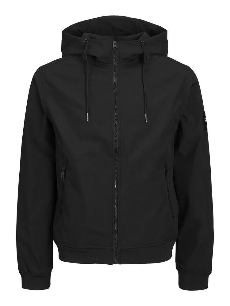 Basic Softshell Hood - Giacca