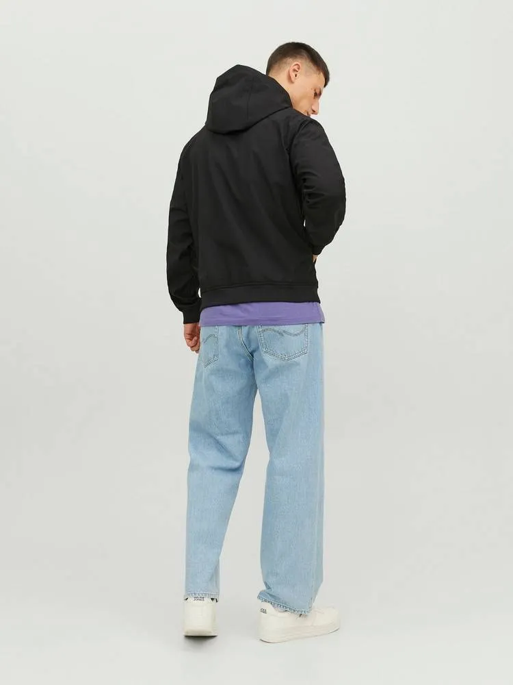 Basic Softshell Hood - Giacca