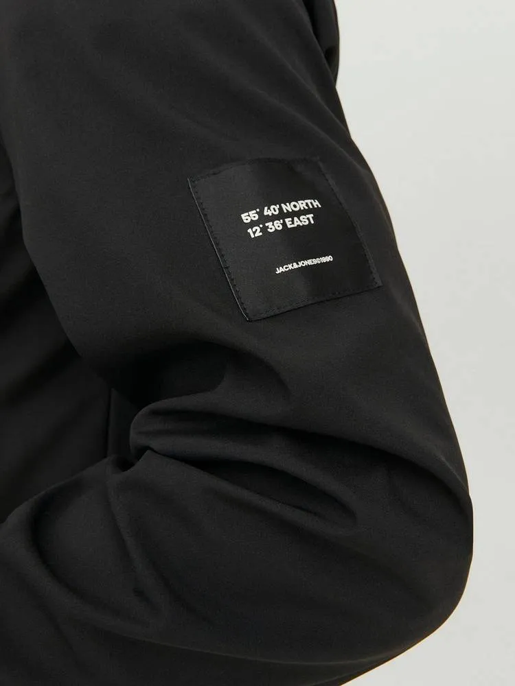 Basic Softshell Hood - Giacca