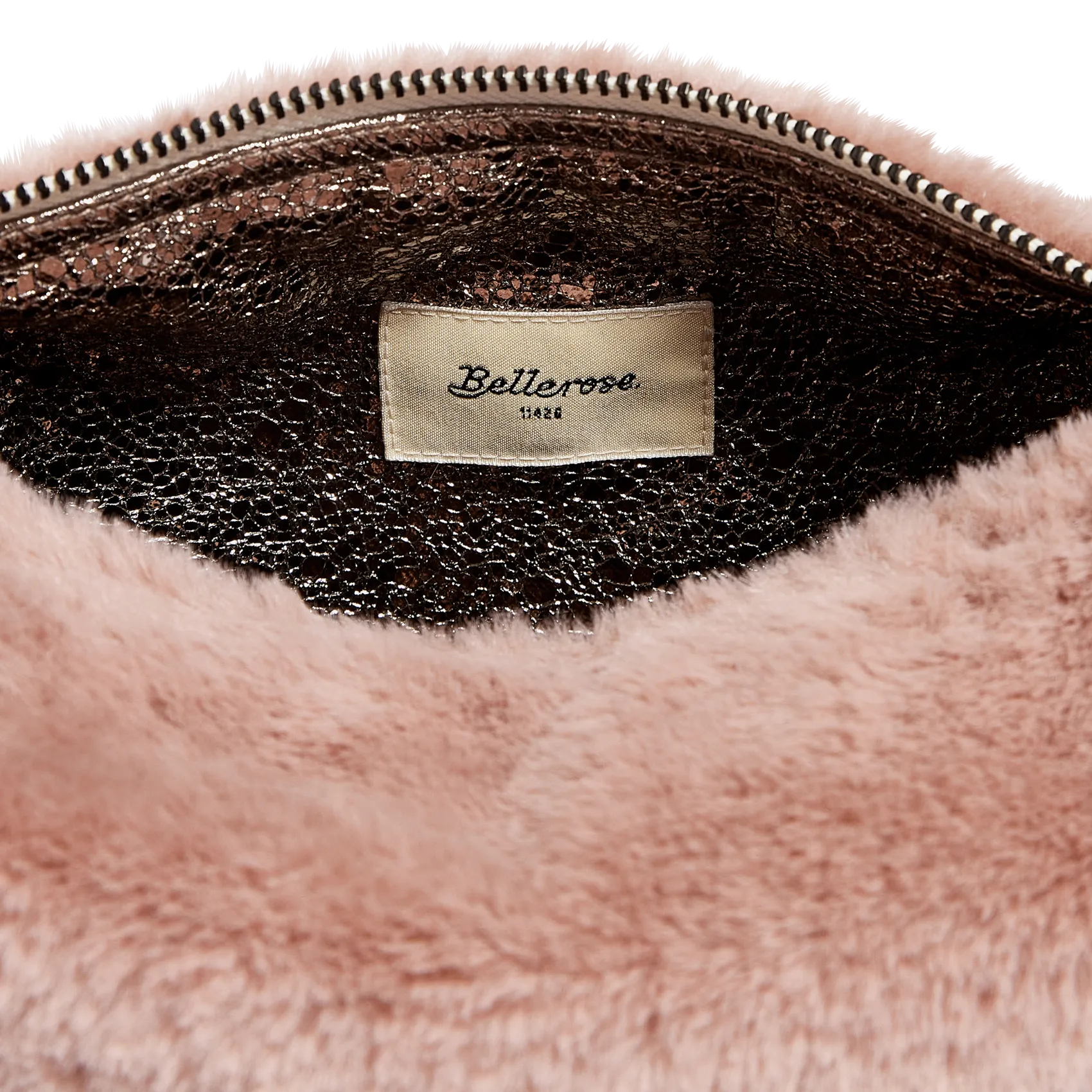  BELLEROSE   HANOMY - Borsa a tracolla metallizzata | Rosa