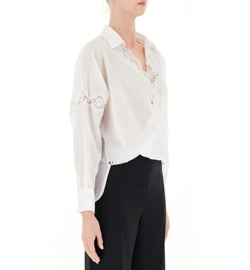 Blusa in pizzo