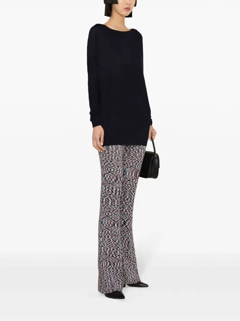 Boat-Neck Sweater