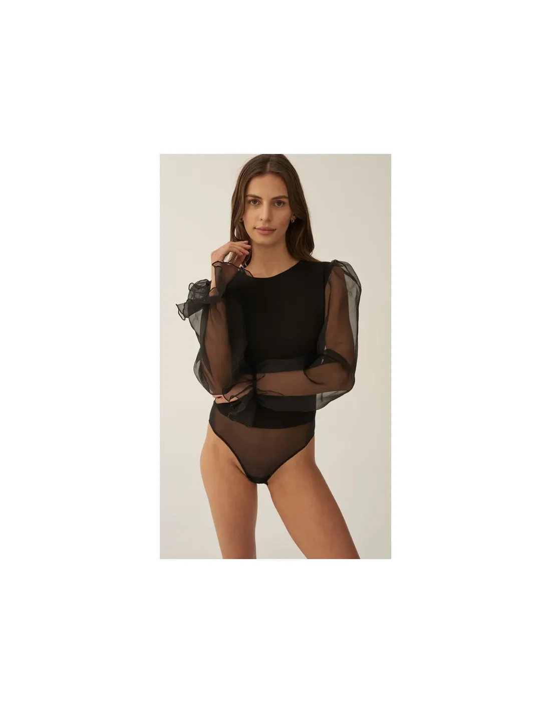 Body Undress Code - Hidden Promises Bodysuit Black