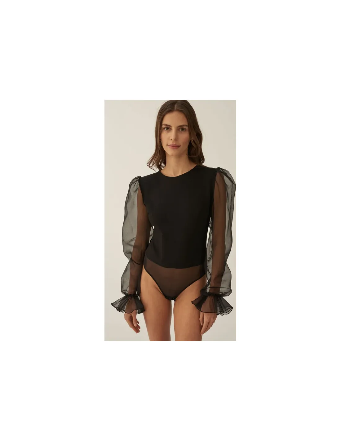 Body Undress Code - Hidden Promises Bodysuit Black