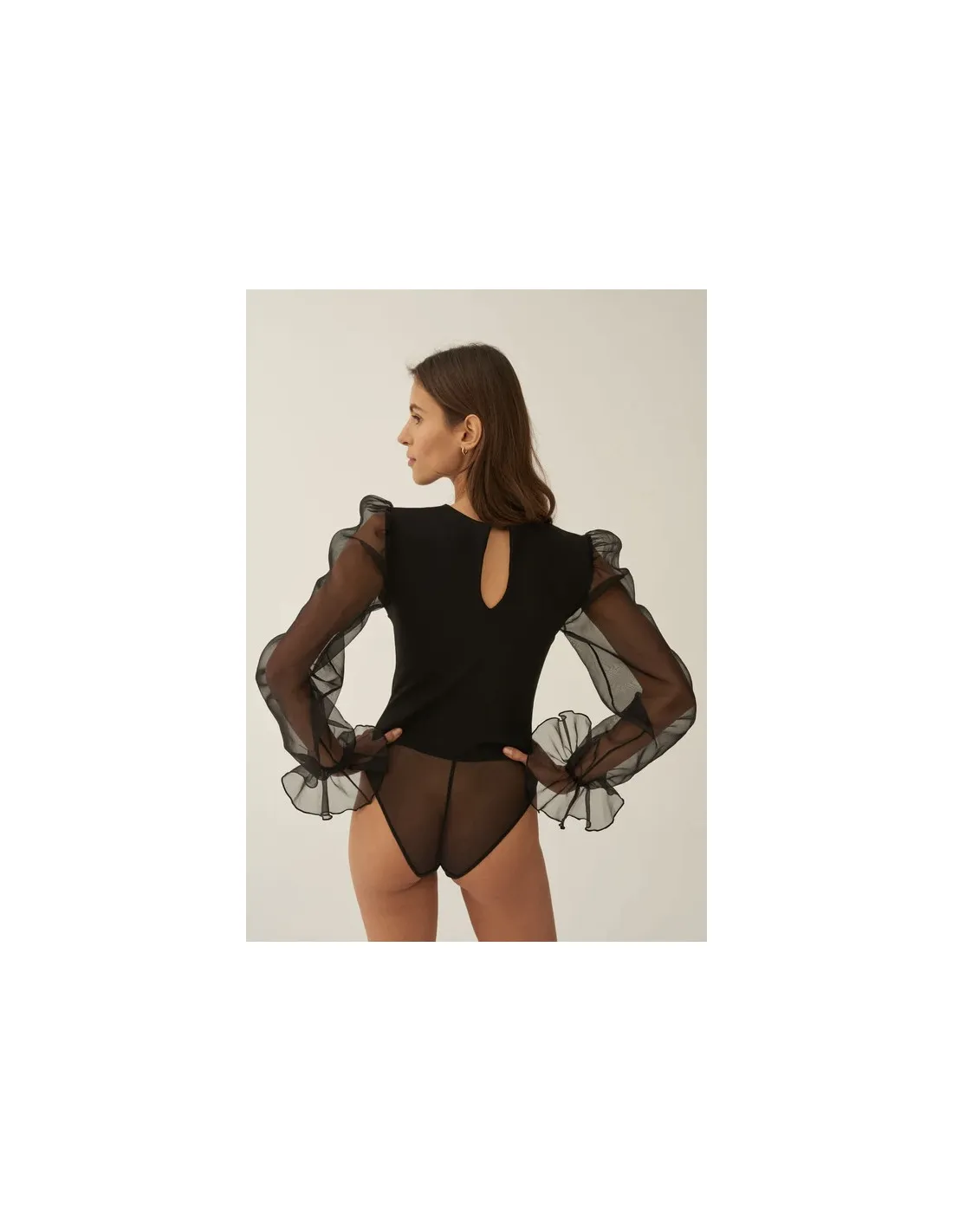 Body Undress Code - Hidden Promises Bodysuit Black