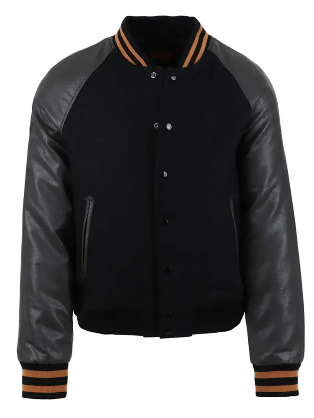 Bomber Uomo regular con orli in contrasto