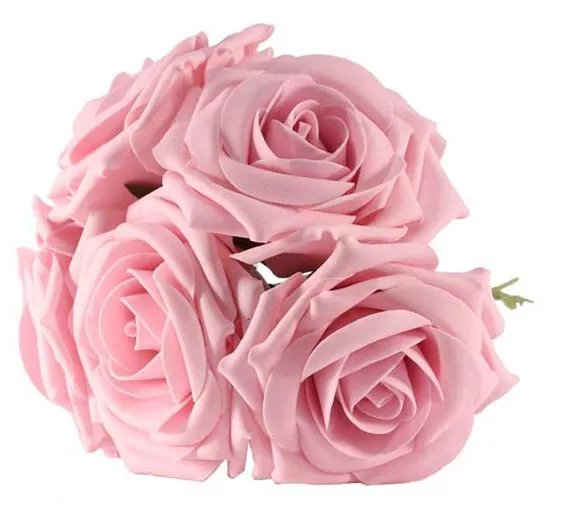 Bouquet di 5 rose rosa
