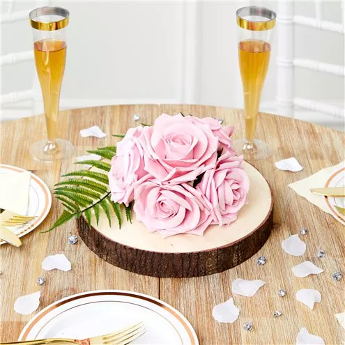 Bouquet di 5 rose rosa