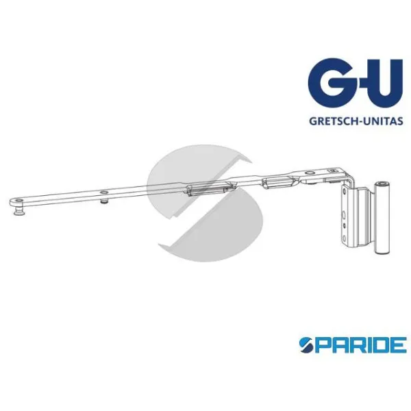 BRACCIO FORBICE A-R DX 280-500 6-40241-18-R-1 GU BATTUTA 18 INTERASSE 9