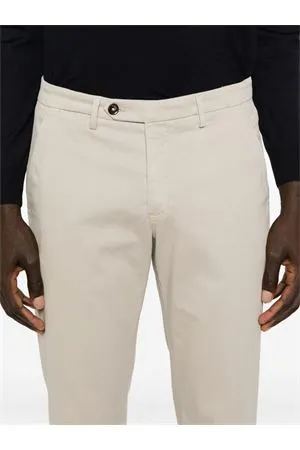 BRIGLIA Abbigliamento,Pantaloni Chino cotone beige 