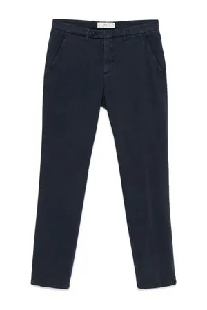 BRIGLIA Abbigliamento,Pantaloni Chino cotone blu navy 