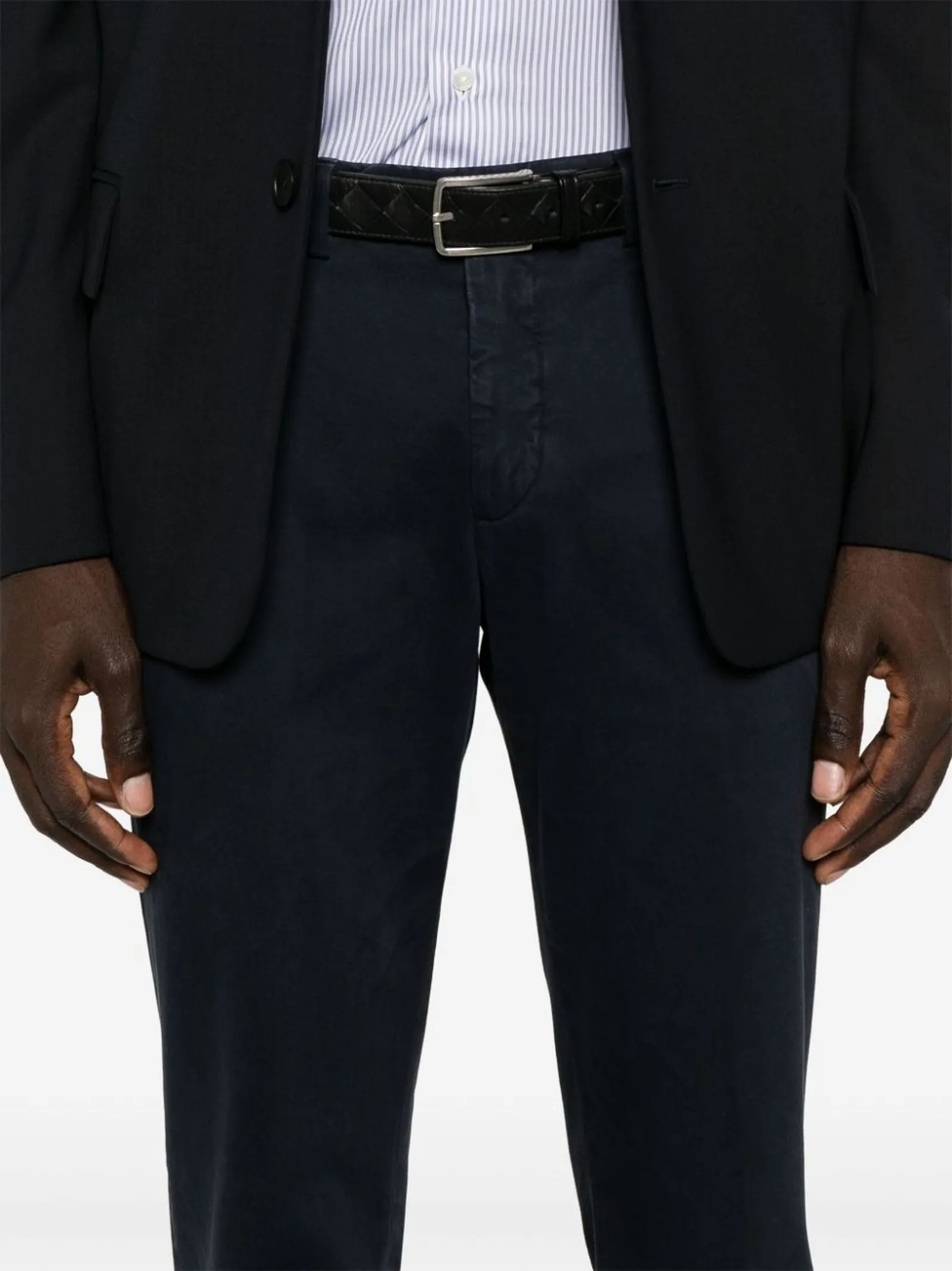 BRIGLIA Abbigliamento,Pantaloni Chino cotone blu navy 