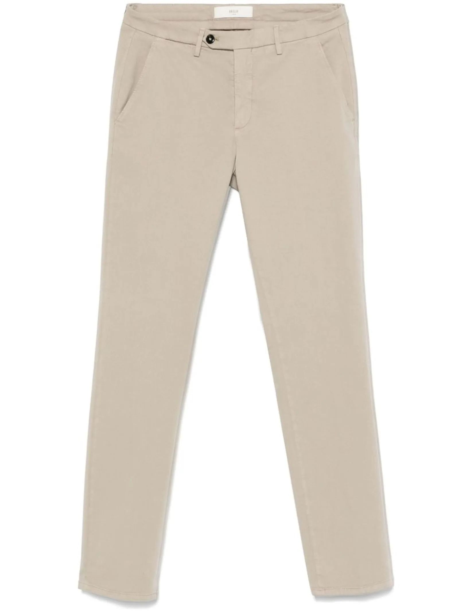 BRIGLIA Abbigliamento,Pantaloni Chino in misto cotone beige 