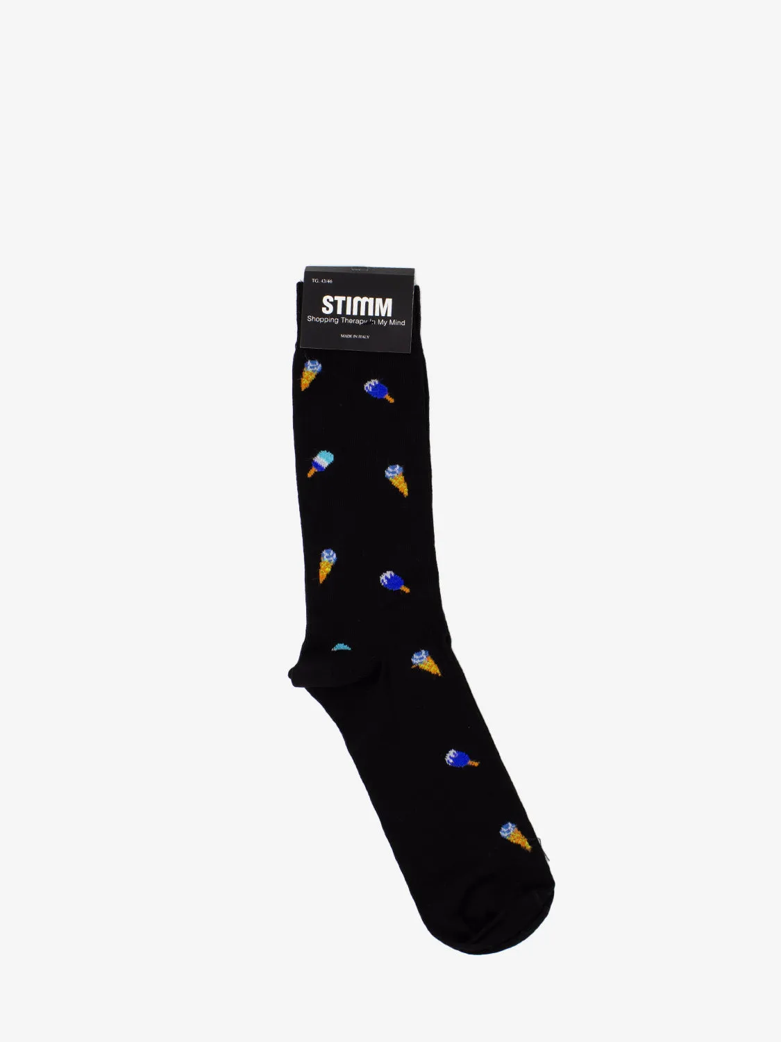 Calzini medi con gelato nero