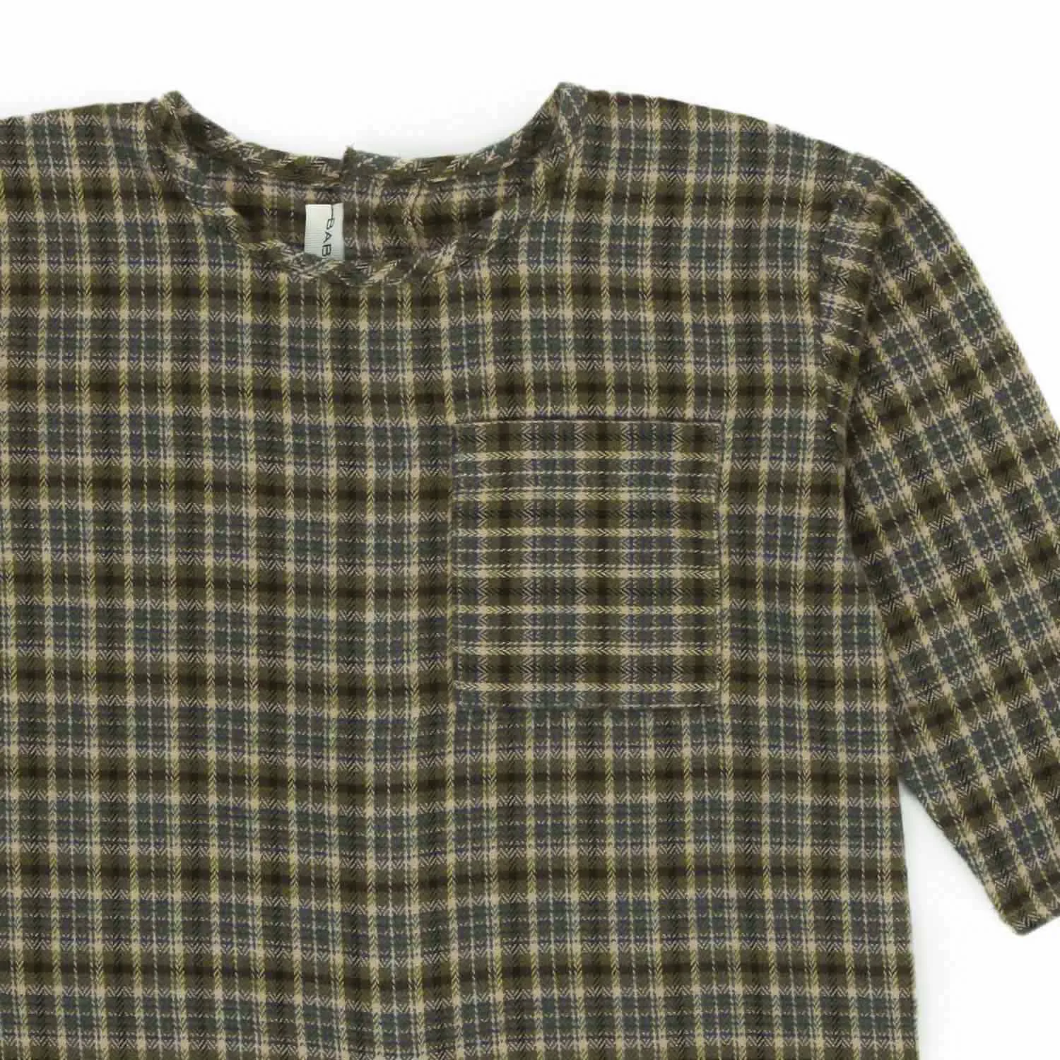 Camicia A Quadri Neonato Unisex