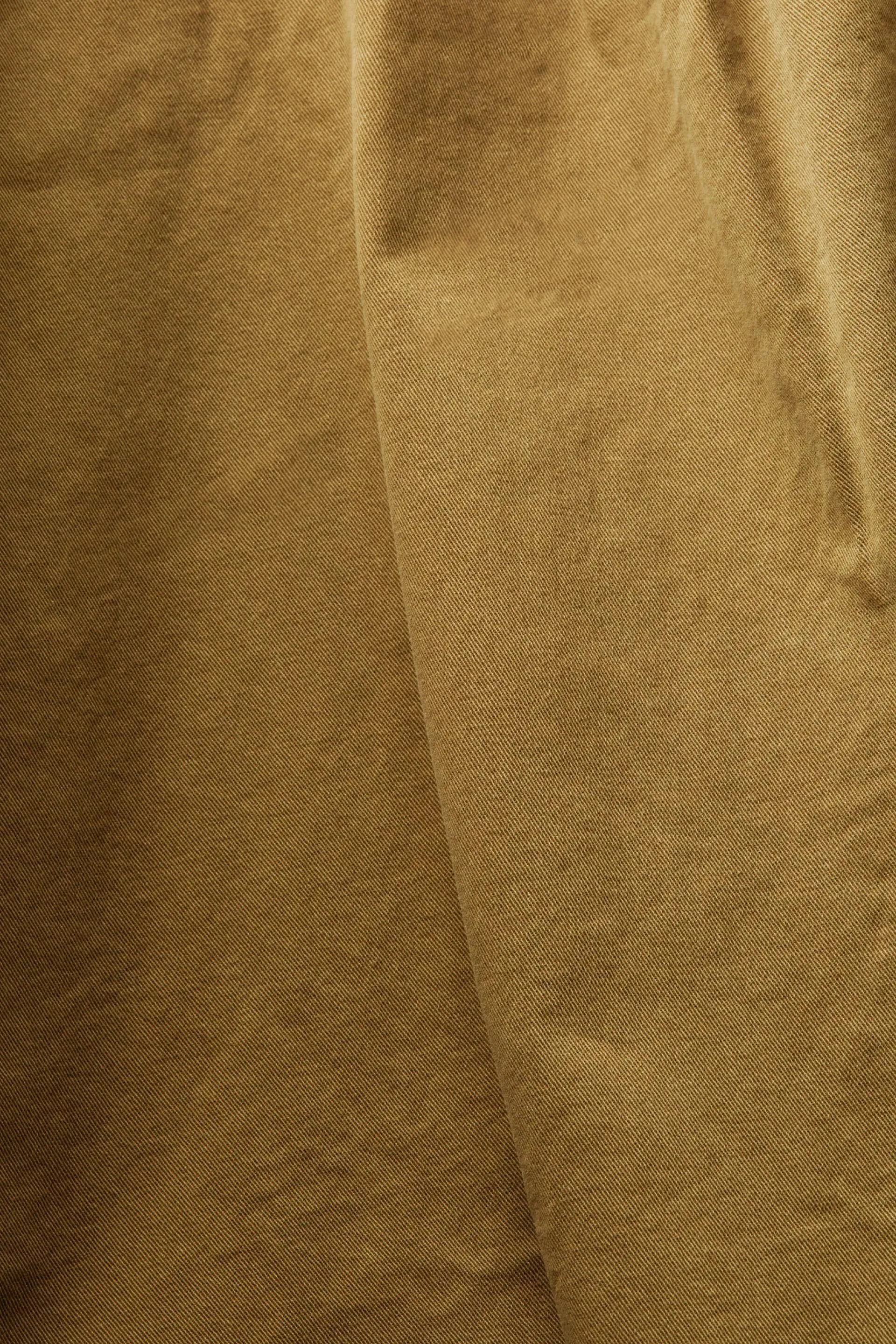 Camicia blusata a maniche lunghe