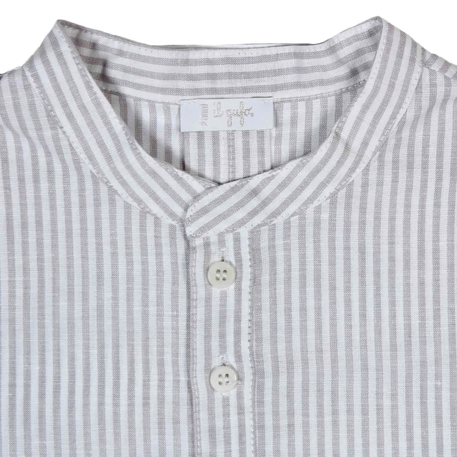 Camicia Coreana Baby A Righe