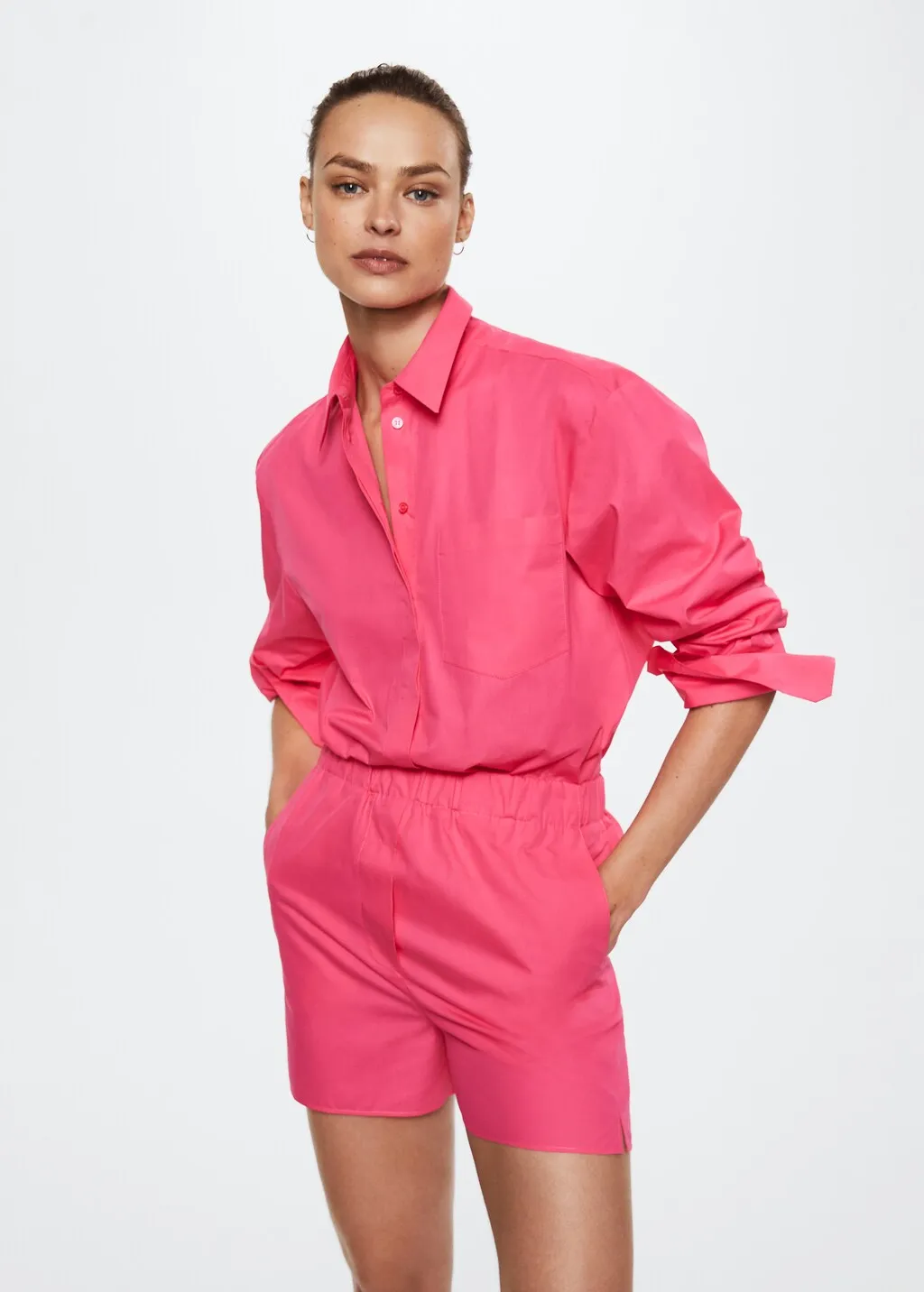 Camicia cotone oversize
