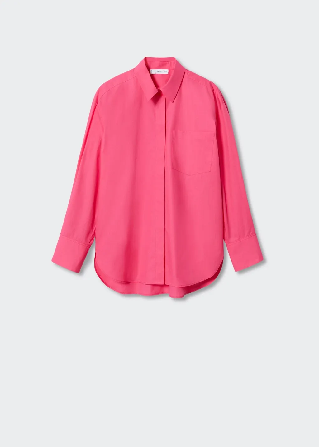 Camicia cotone oversize