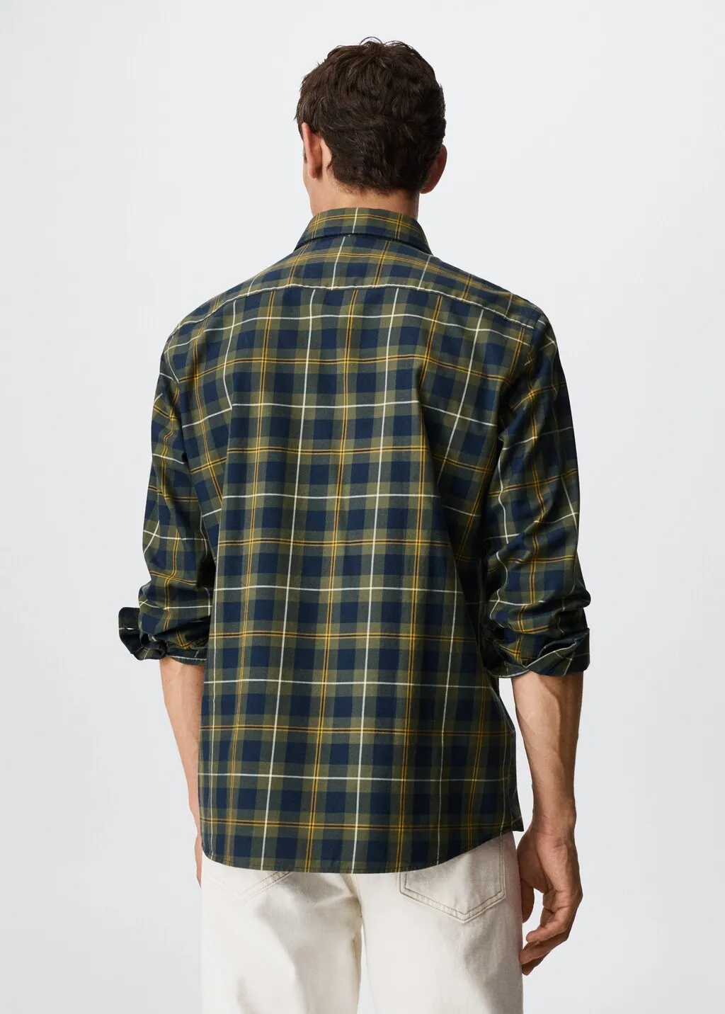 Camicia cotone quadri