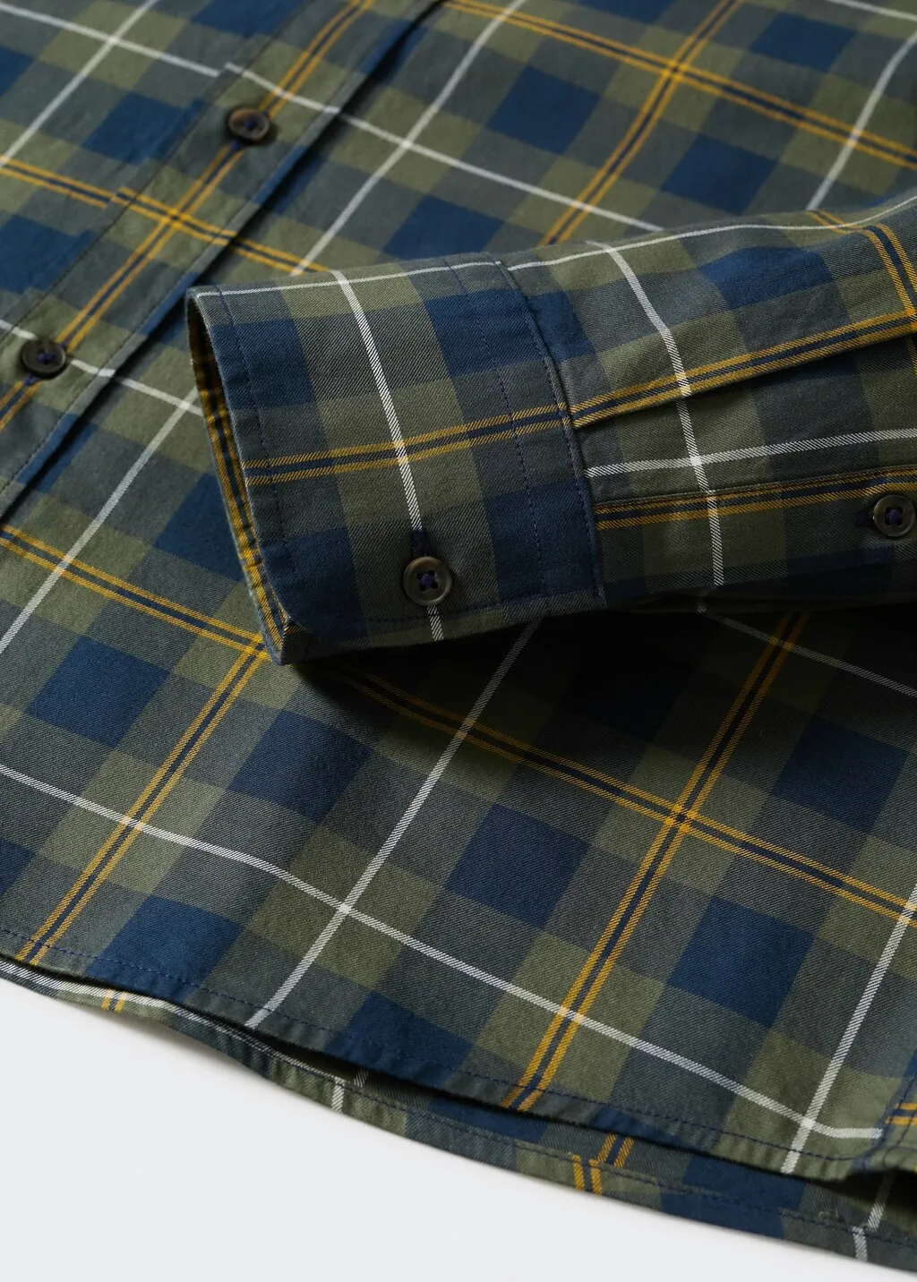 Camicia cotone quadri