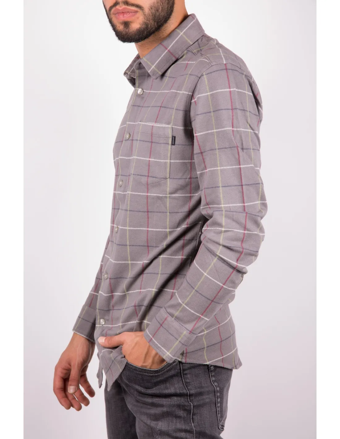 Camicia grigia uomo Alpha 360 Dockers