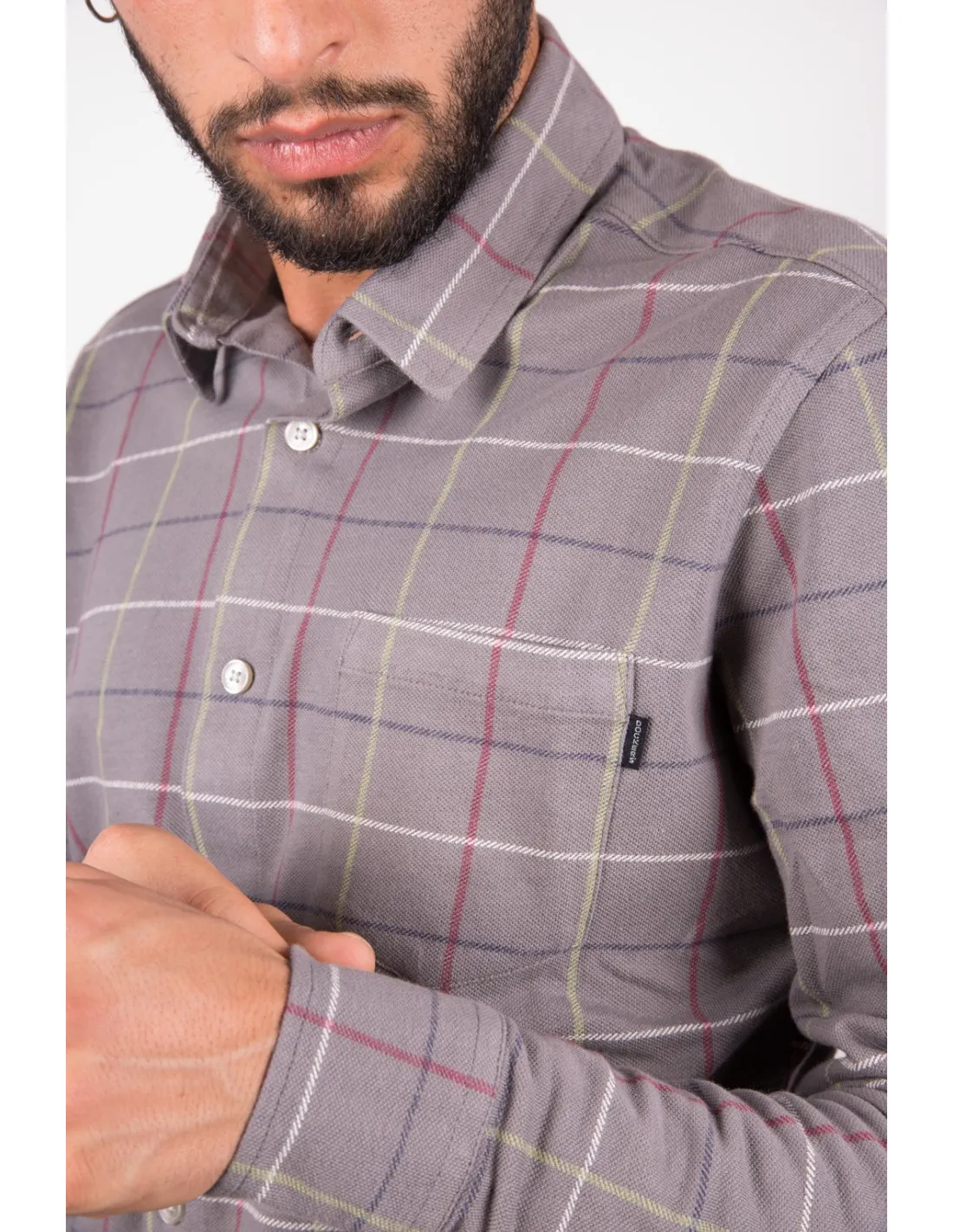 Camicia grigia uomo Alpha 360 Dockers