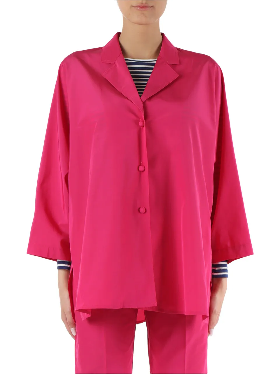 Camicia oversize in taffettà GARIAN
