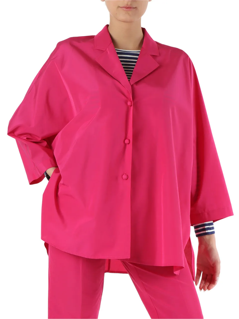 Camicia oversize in taffettà GARIAN