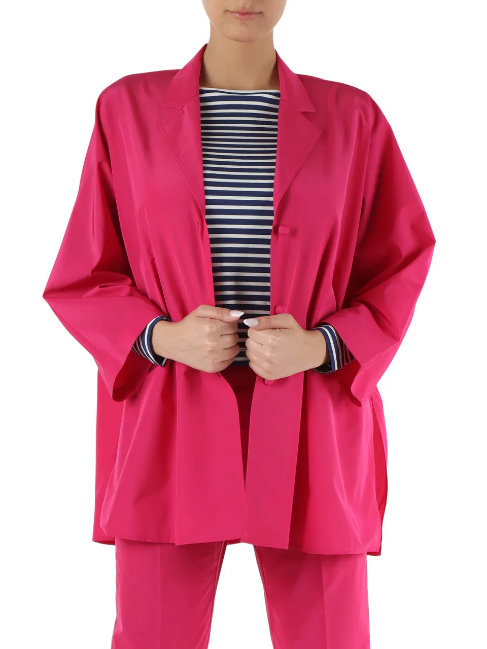 Camicia oversize in taffettà GARIAN